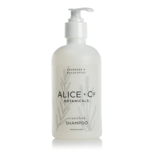 Alice + Co. Lavender & Eucalyptus Shampoo – 8.5 oz Hotel Bath Amenity Inspired by Fairfield by Marriott Avelisse