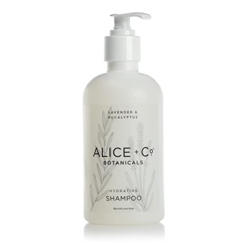 Alice + Co. Lavender & Eucalyptus Shampoo – 8.5 oz Hotel Bath Amenity Inspired by Fairfield by Marriott Avelisse