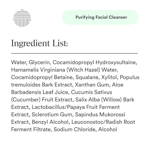 Dermazen Purifying Facial Cleanser for Red, Flaky Skin | Steroid-Free & Malassezia-Safe | Reduces Visible Redness & Buildup | Step 1 of Dermazen System | 4 fl oz Avelisse
