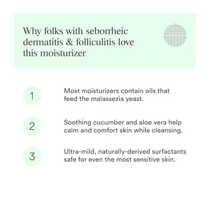 Dermazen Purifying Facial Cleanser for Red, Flaky Skin | Steroid-Free & Malassezia-Safe | Reduces Visible Redness & Buildup | Step 1 of Dermazen System | 4 fl oz Avelisse