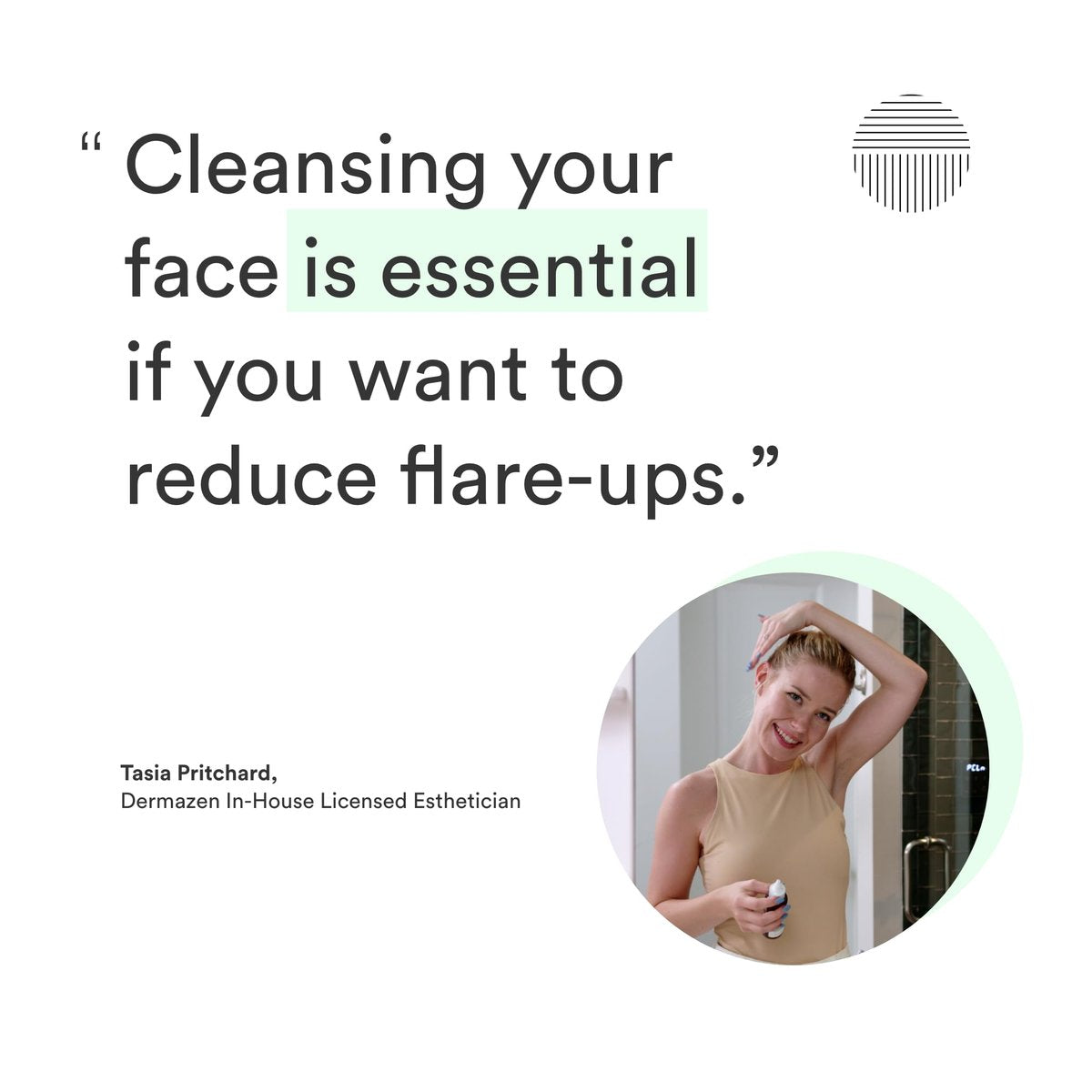 Dermazen Purifying Facial Cleanser for Red, Flaky Skin | Steroid-Free & Malassezia-Safe | Reduces Visible Redness & Buildup | Step 1 of Dermazen System | 4 fl oz Avelisse