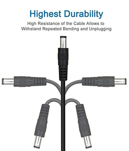 Pepayilo Charger Compatible with Theragun Prime 4th Gen & Theragun Mini 1.0 G4 – Replacement Power Supply Cord Avelisse