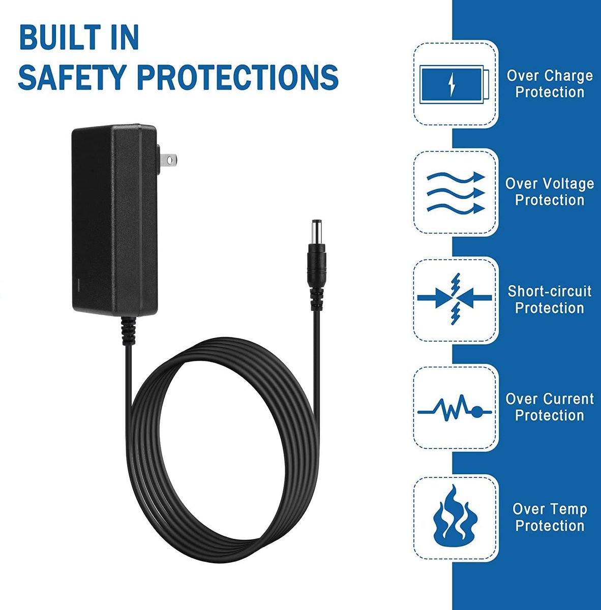 Pepayilo Charger Compatible with Theragun Prime 4th Gen & Theragun Mini 1.0 G4 – Replacement Power Supply Cord Avelisse