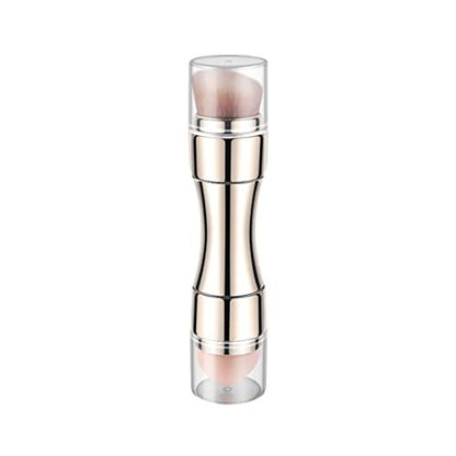 RUOGUWUYE 4-in-1 Makeup Brush Set - Soft Synthetic Foundation, Eye, Lip & Face Brush