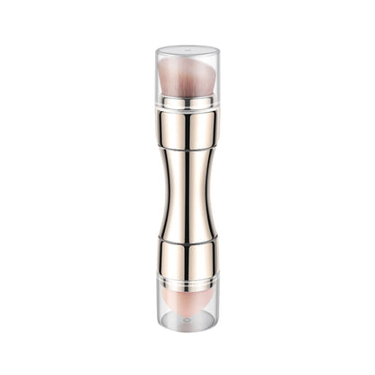 RUOGUWUYE 4-in-1 Makeup Brush Set - Soft Synthetic Foundation, Eye, Lip & Face Brush