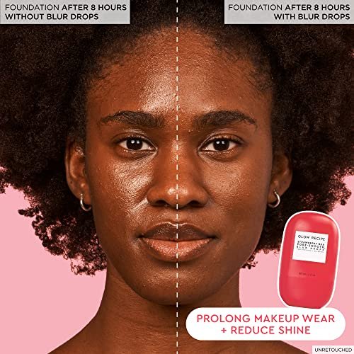 Glow Recipe Strawberry BHA Serum Primer - Silicone-Free Blurring Matte Primer with Salicylic Acid, Pore Minimizing, Oil Control, Smooth Texture (30ml) Avelisse