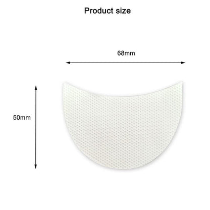 Faiteary 150-Piece Eyeshadow Shields - Lint-Free Gel Pad Under Patches for Eyelash Extensions, Eyeliner, Lip & Tinting Makeup