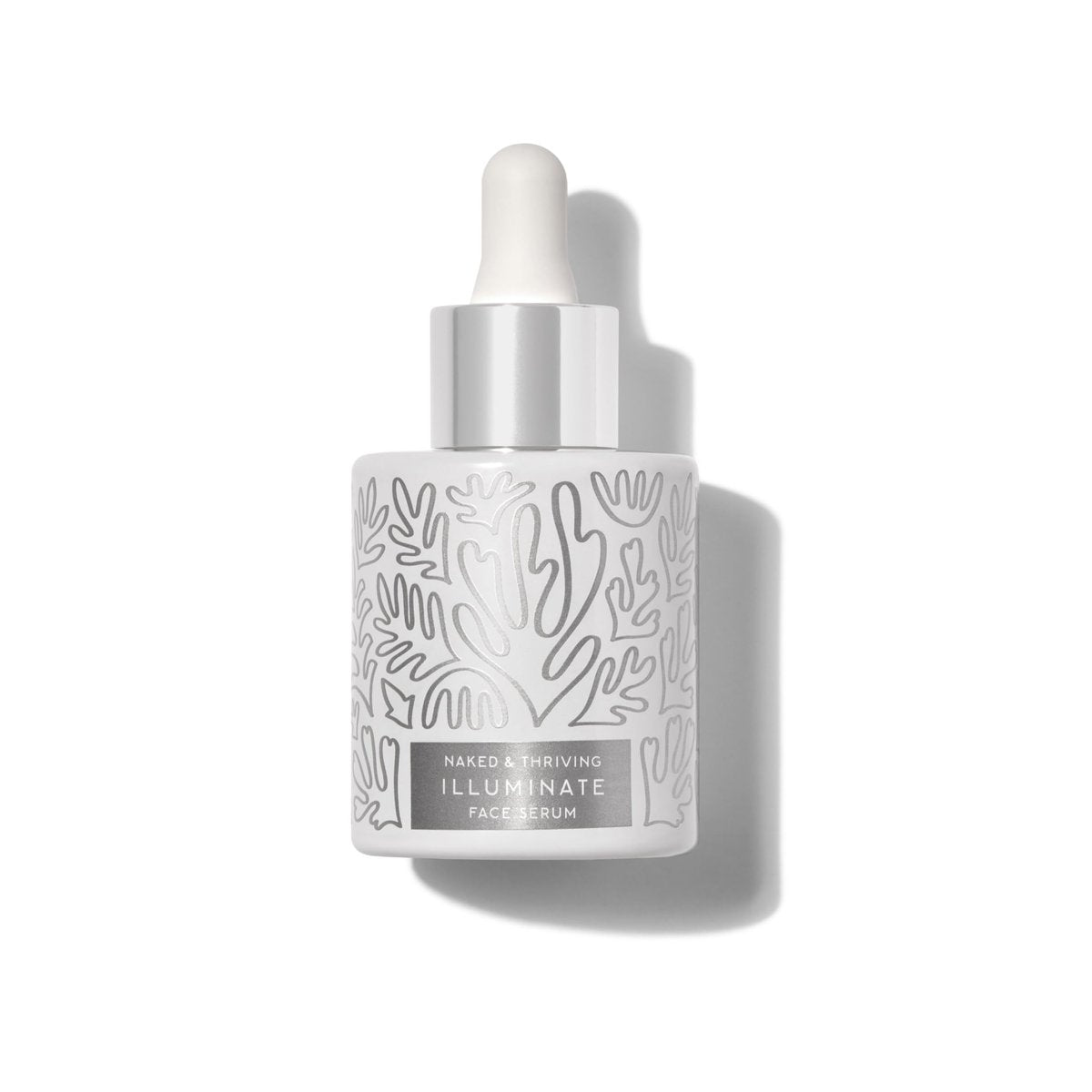 Naked & Thriving Illuminate BC+ Face Serum – Hyaluronic Acid, Vitamin C, Bakuchiol – Organic, Vegan, Naturally-Derived – for Mature Skin, Dark Spots & Wrinkles (1 fl oz / 30 mL) Avelisse