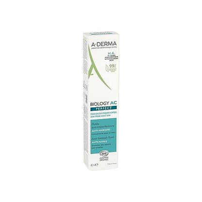 A-Derma Biology AC Perfect Anti-Stain Fluid 40 ml – Targeted Dark Spot Corrector for Acne-Prone Skin