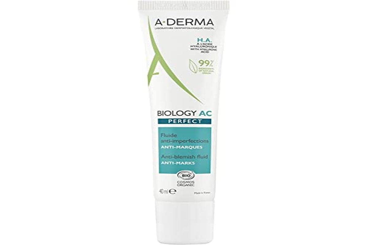 A-Derma Biology AC Perfect Anti-Stain Fluid 40 ml – Targeted Dark Spot Corrector for Acne-Prone Skin - görsel 1