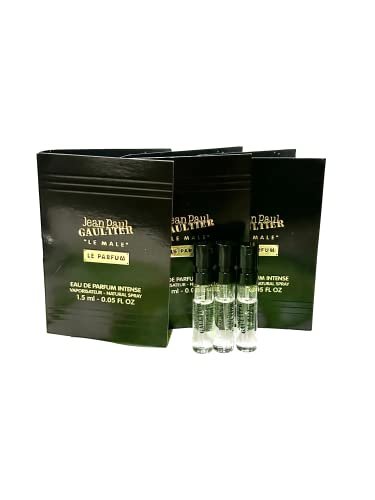 Jean Paul Gaultier Le Male Le Parfum Intense Sample Spray 1.5ml (Set of 3) Avelisse