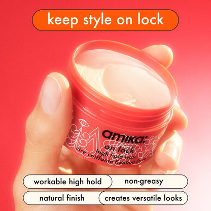 Amika On Lock High Hold Hair Wax – Signature, 1.7 oz Avelisse