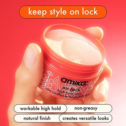 Amika On Lock High Hold Hair Wax – Signature, 1.7 oz Avelisse
