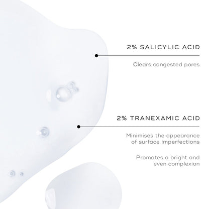 Medik8 Press and Clear Clarifying Facial Tonic - Exfoliating BHA Face Toner with Gentle-Release Salicylic Acid, 5 oz Avelisse