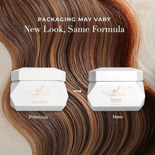 Goldie Locks Ultra Hydrating Hair Mask – Frizz Control & Deep Moisture for Color-Treated Hair, Protein-Free, 6.8 fl oz Avelisse