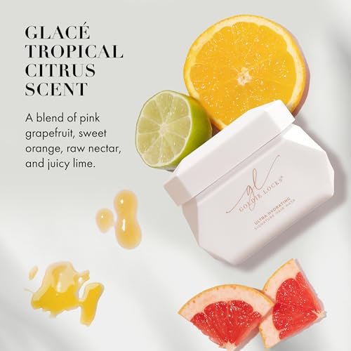 Goldie Locks Ultra Hydrating Hair Mask – Frizz Control & Deep Moisture for Color-Treated Hair, Protein-Free, 6.8 fl oz Avelisse