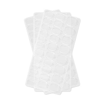Glamnetic Press 'n Go Instant Nail Adhesive Tabs – Short-Term Wear, Easily Removable & Less Damaging, Customized Fit (90 Tabs)