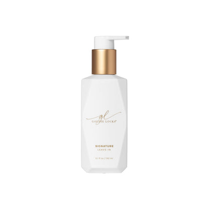 Goldie Locks Signature Leave-In Conditioner - Lightweight Daily Hydration, Frizz Control, Protein-Free - Safe for Extensions & Color-Treated Hair - 5.1 fl oz Avelisse
