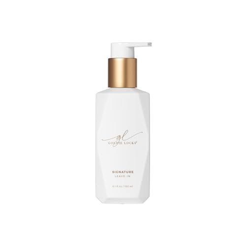 Goldie Locks Signature Leave-In Conditioner - Lightweight Daily Hydration, Frizz Control, Protein-Free - Safe for Extensions & Color-Treated Hair - 5.1 fl oz Avelisse