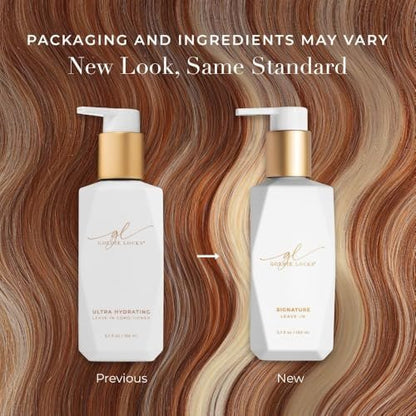 Goldie Locks Signature Leave-In Conditioner - Lightweight Daily Hydration, Frizz Control, Protein-Free - Safe for Extensions & Color-Treated Hair - 5.1 fl oz Avelisse