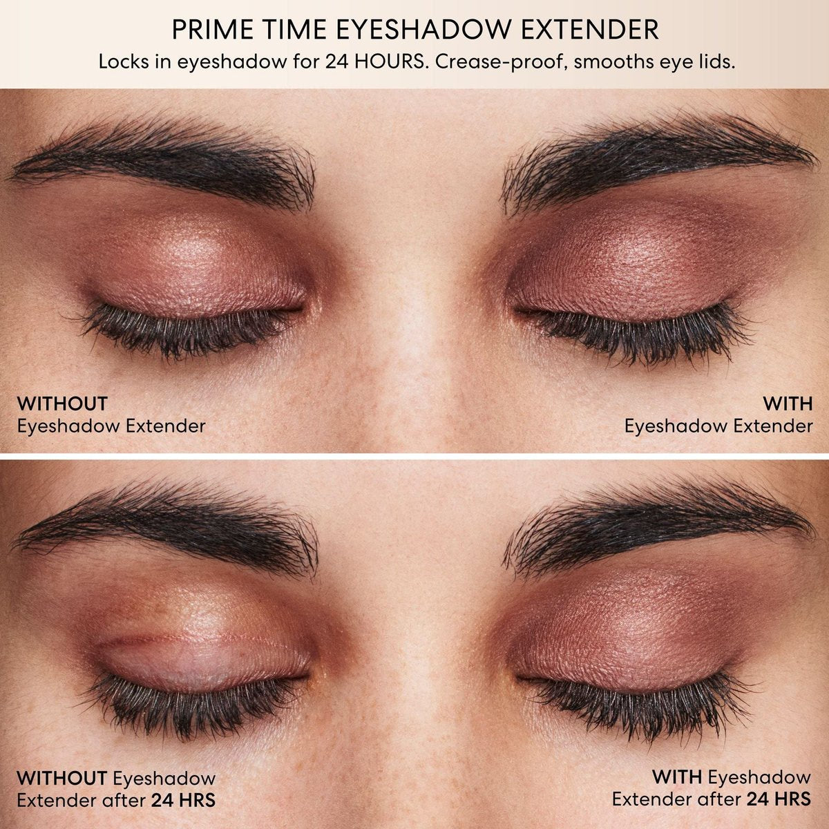 bareMinerals Prime Time Eyeshadow Extender - 24-Hour Wear, Crease-Proof & Waterproof Eye Primer (1 oz) Avelisse
