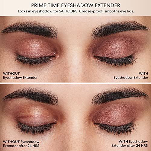 bareMinerals Prime Time Eyeshadow Extender - 24-Hour Wear, Crease-Proof & Waterproof Eye Primer (1 oz) Avelisse