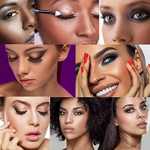 Virtegasas 9-Color Glitter Eyeshadow Palette - Shimmer Sparkle Highly Pigmented Waterproof Long-Lasting Eye Shadow Makeup Set Avelisse