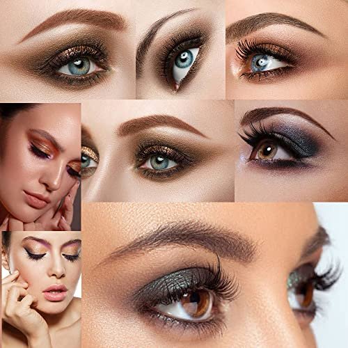 Virtegasas 9-Color Glitter Eyeshadow Palette - Shimmer Sparkle Highly Pigmented Waterproof Long-Lasting Eye Shadow Makeup Set Avelisse