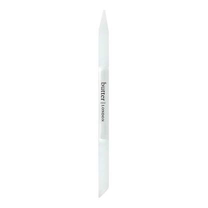 butter London Glass Cuticle Pusher – Professional Manicure & Pedicure Tool for Natural Nails | Signature Glass Collection
