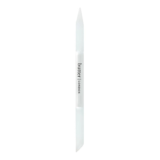 butter London Glass Cuticle Pusher – Professional Manicure & Pedicure Tool for Natural Nails | Signature Glass Collection
