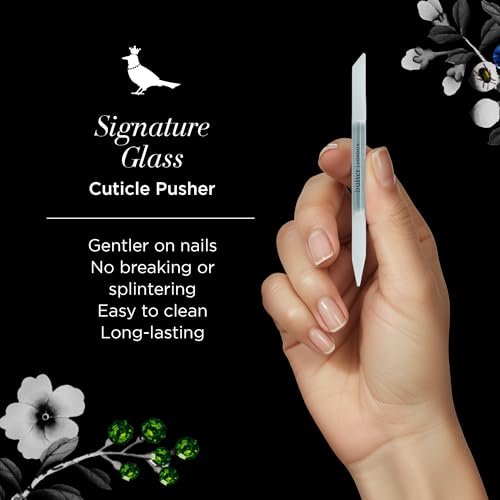 butter London Glass Cuticle Pusher – Professional Manicure & Pedicure Tool for Natural Nails | Signature Glass Collection - görsel 4