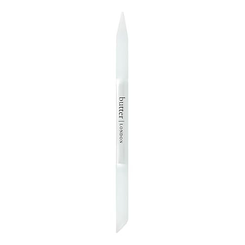 butter London Glass Cuticle Pusher – Professional Manicure & Pedicure Tool for Natural Nails | Signature Glass Collection - görsel 2