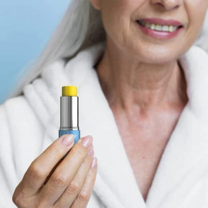 Prime Prometics PrimeWand Nourish – Natural Pro-Age Makeup Stick for Mature Women, Silky Hydrating Highlighter Avelisse