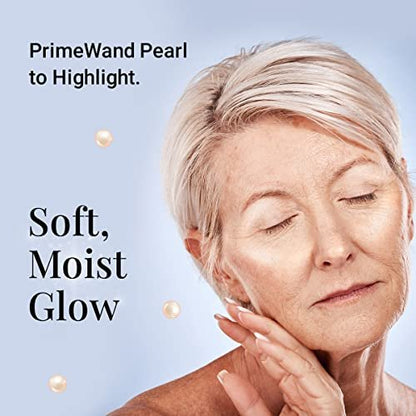 Prime Prometics PrimeWand Pearl – Natural Pro-Age Highlighter Stick for Mature Skin Avelisse