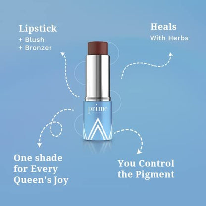 Prime Prometics PrimeWand Pigment – Pro-Age Contour & Blush Stick for Mature Skin – Natural Multi-Use Makeup Stick Avelisse