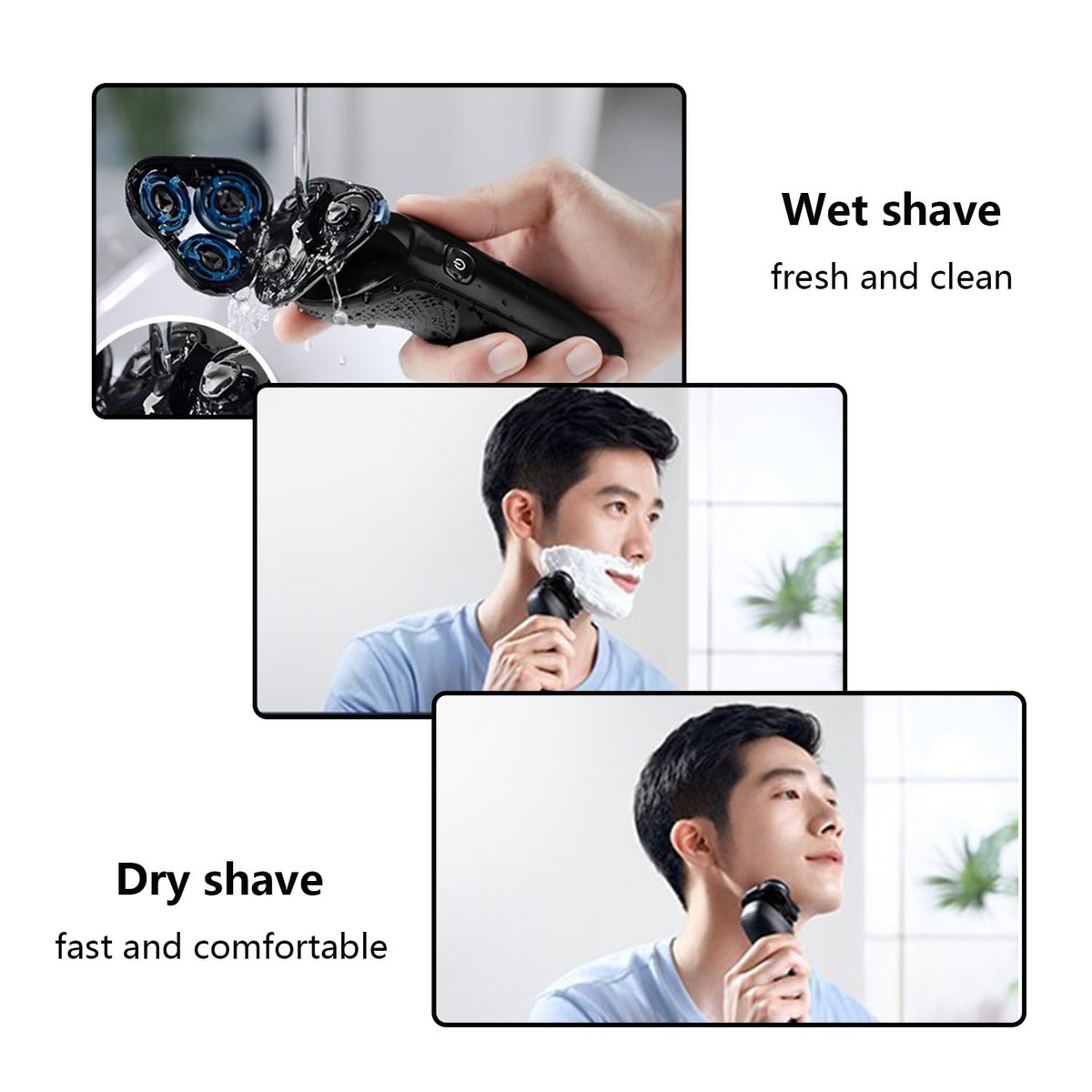 Durimi Replacement Complete Head Assembly for Philips Norelco Series 5000 Shavers Avelisse