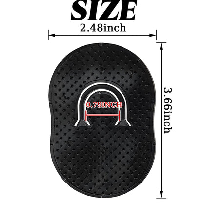 GXXMEI 24PCS Pocket Palm Combs for Men Women – Soft Bristle Portable Shampoo Pocket Combs (Black) Avelisse