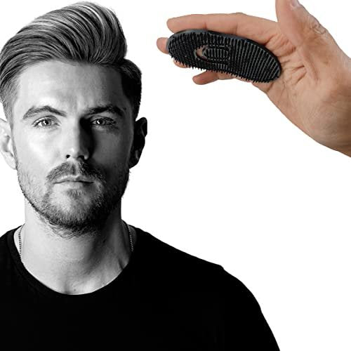 GXXMEI 24PCS Pocket Palm Combs for Men Women – Soft Bristle Portable Shampoo Pocket Combs (Black) Avelisse