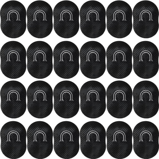 GXXMEI 24PCS Pocket Palm Combs for Men Women – Soft Bristle Portable Shampoo Pocket Combs (Black) Avelisse