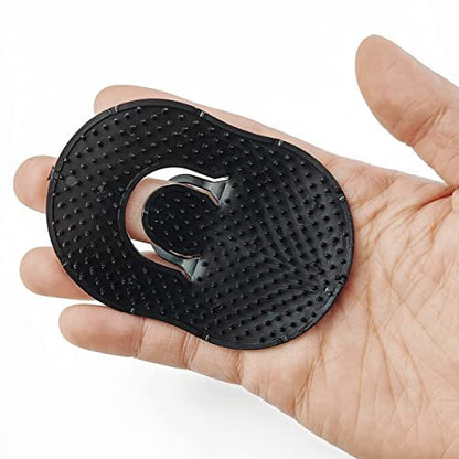 GXXMEI 24PCS Pocket Palm Combs for Men Women – Soft Bristle Portable Shampoo Pocket Combs (Black) Avelisse