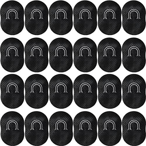 GXXMEI 24PCS Pocket Palm Combs for Men Women – Soft Bristle Portable Shampoo Pocket Combs (Black) Avelisse