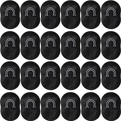 GXXMEI 24PCS Pocket Palm Combs for Men Women – Soft Bristle Portable Shampoo Pocket Combs (Black) Avelisse