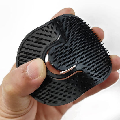 GXXMEI 24PCS Pocket Palm Combs for Men Women – Soft Bristle Portable Shampoo Pocket Combs (Black) Avelisse