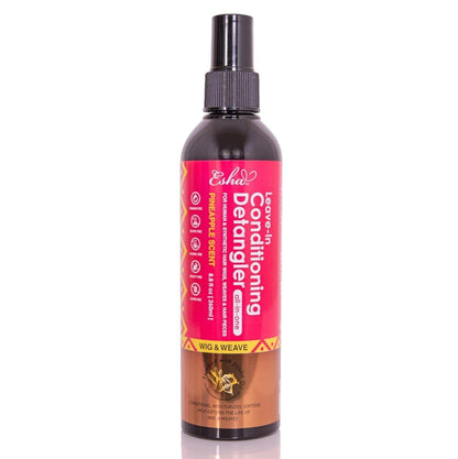 Esha Girl Wig & Weave Leave-In Conditioner & Detangler Spray – Moisturizes, Softens & Revives Human Hair & Synthetic Wigs, Weaves, Extensions & Braids | Sulfate-Free | Pineapple Scent | 4 fl oz Avelisse