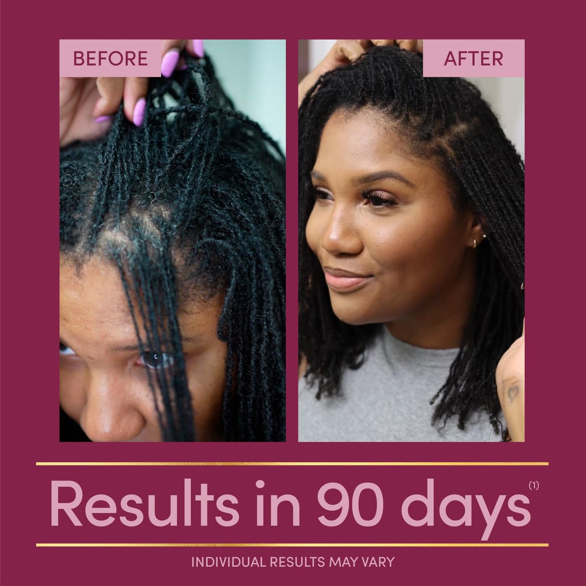 Nature's Bounty Optimal Solutions Hair Growth Supplement with Biotin, Silicon & Arginine - 30 Capsules, One Month Supply Avelisse