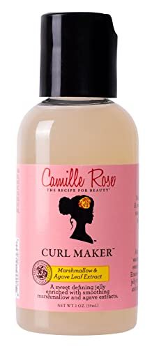 Camille Rose Curl Maker Defining Jelly with Marshmallow & Agave Leaf Extract - 2 oz (Pack of 3) Avelisse