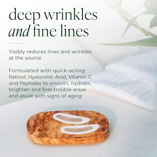 Deep Wrinkle Targeted Patches with Advanced Retinol, Hyaluronic Acid, Vitamin C, and Peptides for Forehead and Between Eyes – 6 Patches - görsel 4