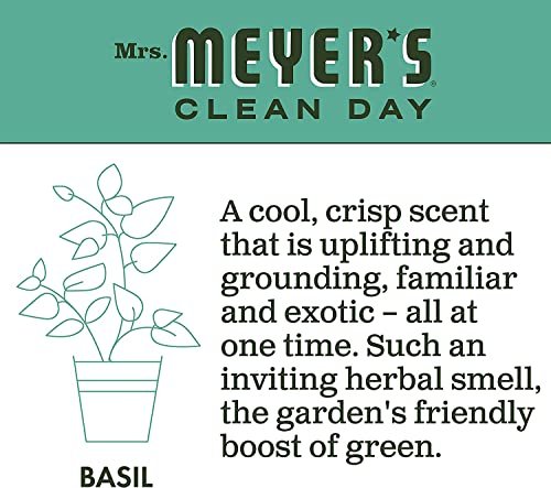 Mrs. Meyer's Clean Day Liquid Hand Soap Refill Variety Pack - Lemon Verbena, Lavender & Basil, 33 Fl Oz (Pack of 3) Avelisse
