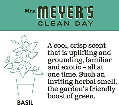 Mrs. Meyer's Clean Day Liquid Hand Soap Refill Variety Pack - Lemon Verbena, Lavender & Basil, 33 Fl Oz (Pack of 3) Avelisse