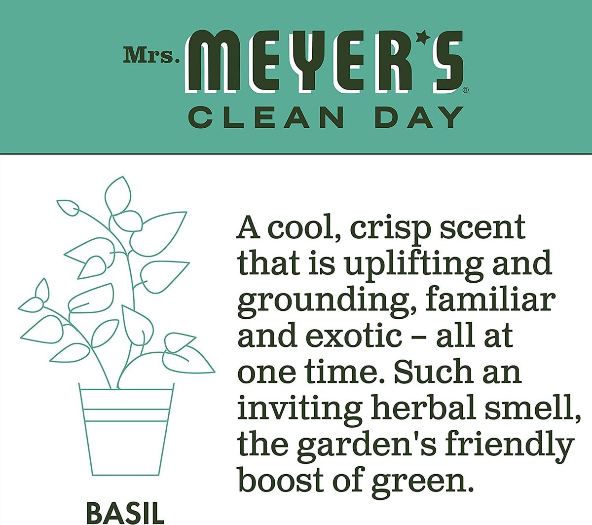 Mrs. Meyer's Clean Day Liquid Hand Soap Refill Variety Pack - Lemon Verbena, Lavender & Basil, 33 Fl Oz (Pack of 3) Avelisse